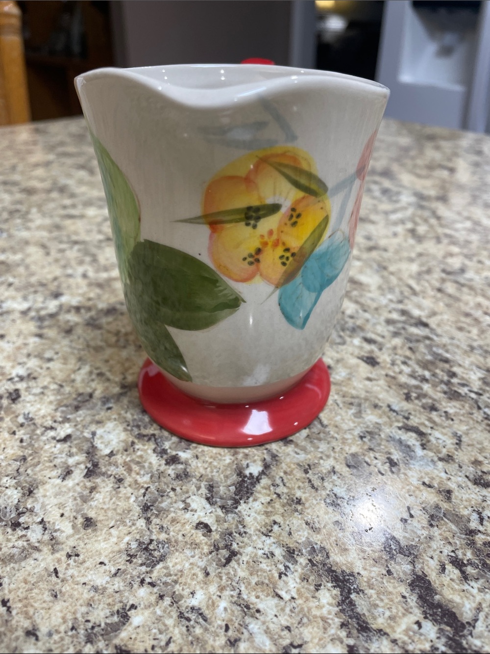 The Pioneer Woman Small Pitcher Floral Creamer . EUC - Picture 5 of 10